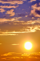 Fototapeta premium Sunset