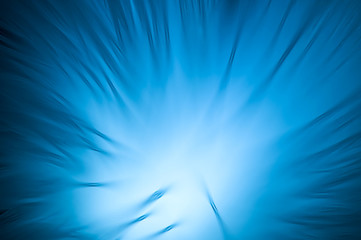 Glasfaser, blau