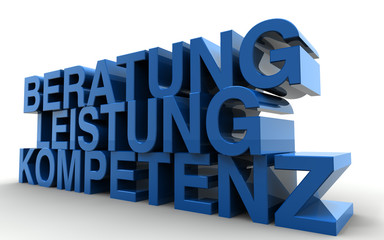 Beratung, Leistung, Kompetenz
