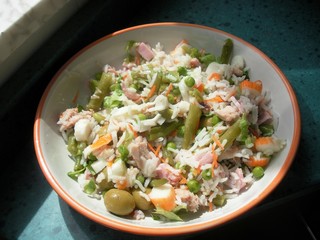 ensalada de arroz