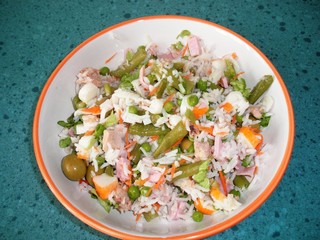 ensalada de arroz