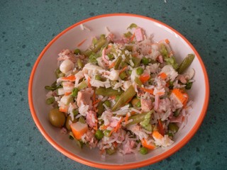 ensalada de arroz