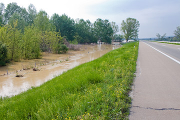 flood near highway
