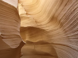 Zelfklevend Fotobehang Limestone canyon in Sinai Peninsula © Andres Ello