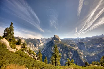 Foto auf Acrylglas Half Dome Yosemite, halbe Kuppel