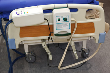 Compressor for air mattress for prevention of bedsores.