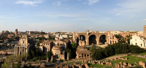 Obraz premium Roman Forum in Rome, Italy
