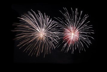 Obraz premium Fireworks display