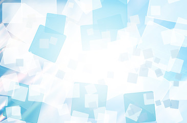 Abstract square shape background