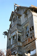 Geisterhaus in Valparaíso, Chile