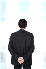 Fototapeta premium young business man standing
