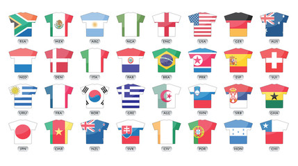 countries flags icons