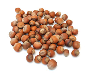 Pile of Hazelnuts