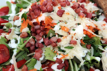 Ausschnitt aus einem Salat