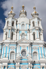Russia, St. Petersburg. Smolny Cathedral