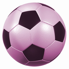 leather soccer ball high resolution