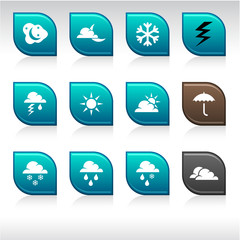 Weather icons.