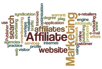 Affiliate Marketing - Word Cloud