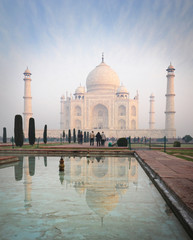 Naklejka premium taj mahal