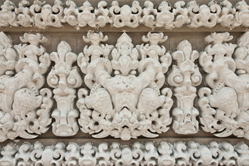Thai style molding art
