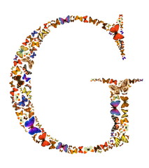 Butterfly letter