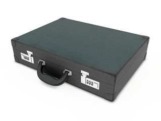 black business leather portfolio for documents