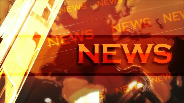 News gros titre 3D animation