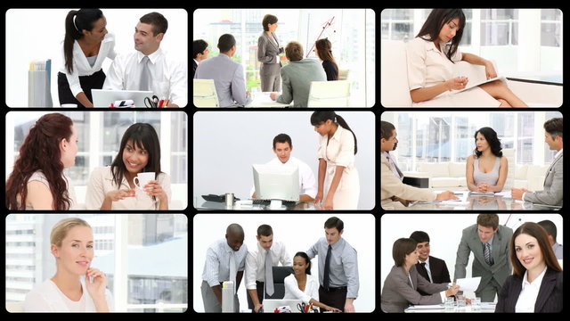 Presentation of the concept of business team