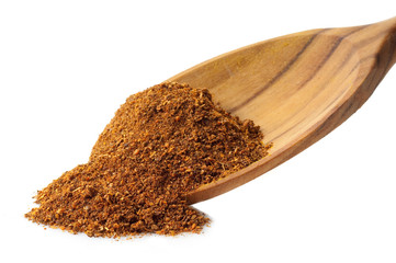 hot dried chili rubbed