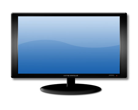 &eacute;cran de t&eacute;l&eacute;vision led, lcd, plasma