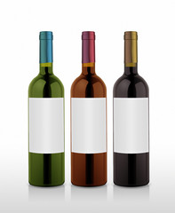 wine bottles