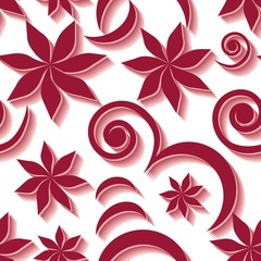 Seamless flower pattern