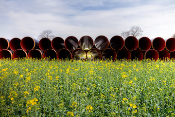 Rohre für die Ostsee-Pipeline