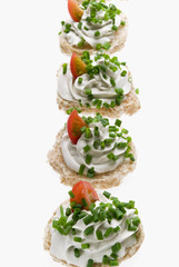canape de cream cheese