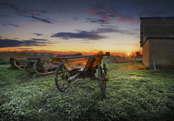 Fototapeta premium Rural Landscape.