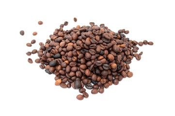 Pile of Roasted Coffee Beans