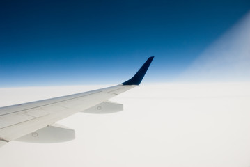 Fototapeta premium Airplane Wing