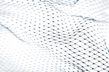 Plastic net netting texture background