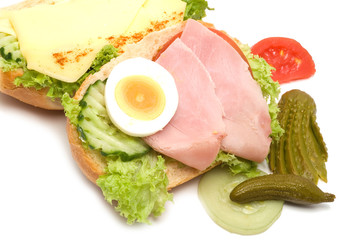 Schinkenbrötchen