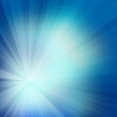 Abstract Blue Burst