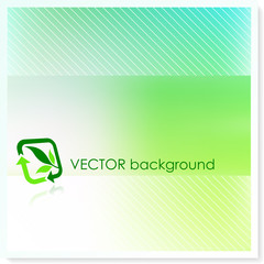 Environmental Symbol on Vector Background