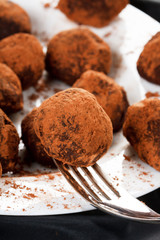 chocolate truffles