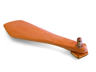 Glass cutter selfmade. Isolated.