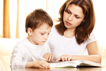 family reading