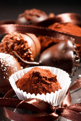 chocolate truffles.