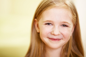 smilig little girl