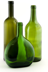 Grüne Flaschen