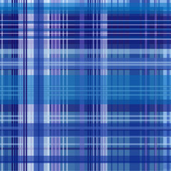 blaues Karomuster