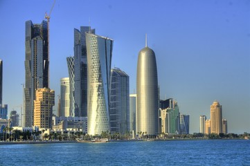 Obraz na płótnie Canvas Skyline Doha - Katar / Qatar