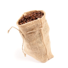 Kaffeesäckchen, stehend